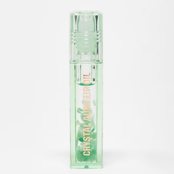 Makeup Revolution Other - MAKEUP REVOLUTION CRYSTAL AURA LIP OIL AVENTURINE